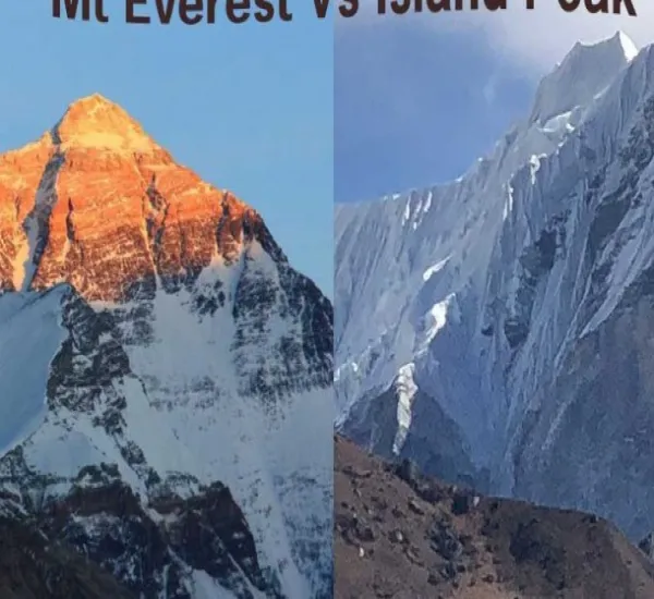Island Peak vs Everest Expedition