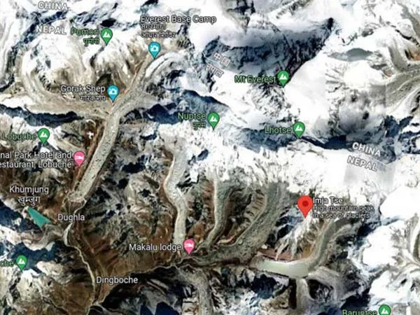 Where is Island Peak located?