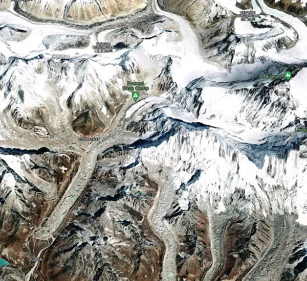 Mount Everest Location