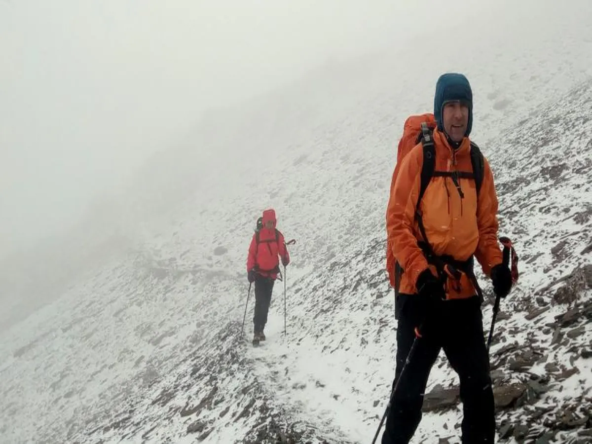 Heading towards amphu lapcha la pass