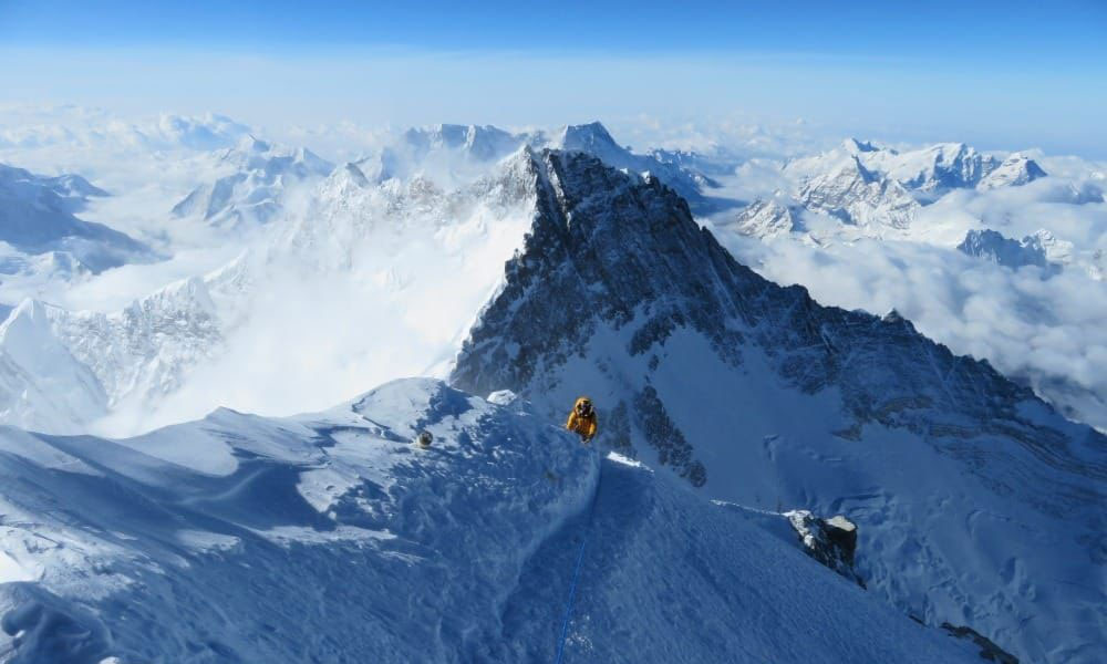 The successful ascent of Everest 