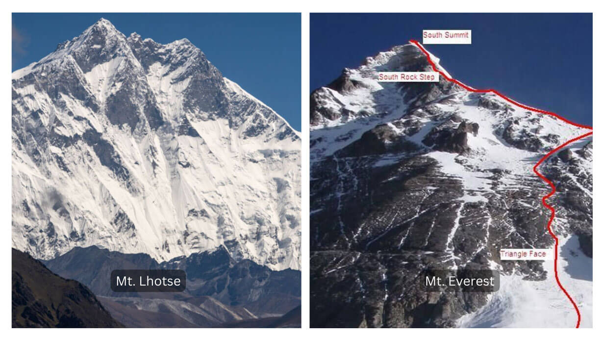 Climbing Lhotse and Everest 