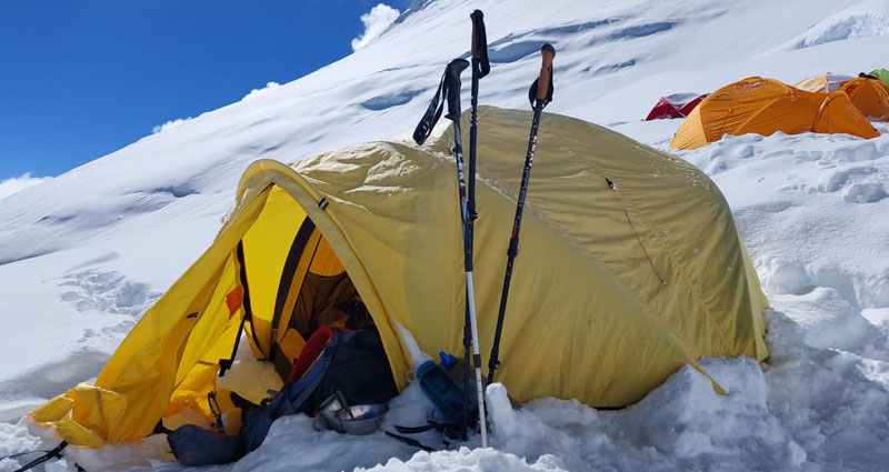 Manaslu in spring
