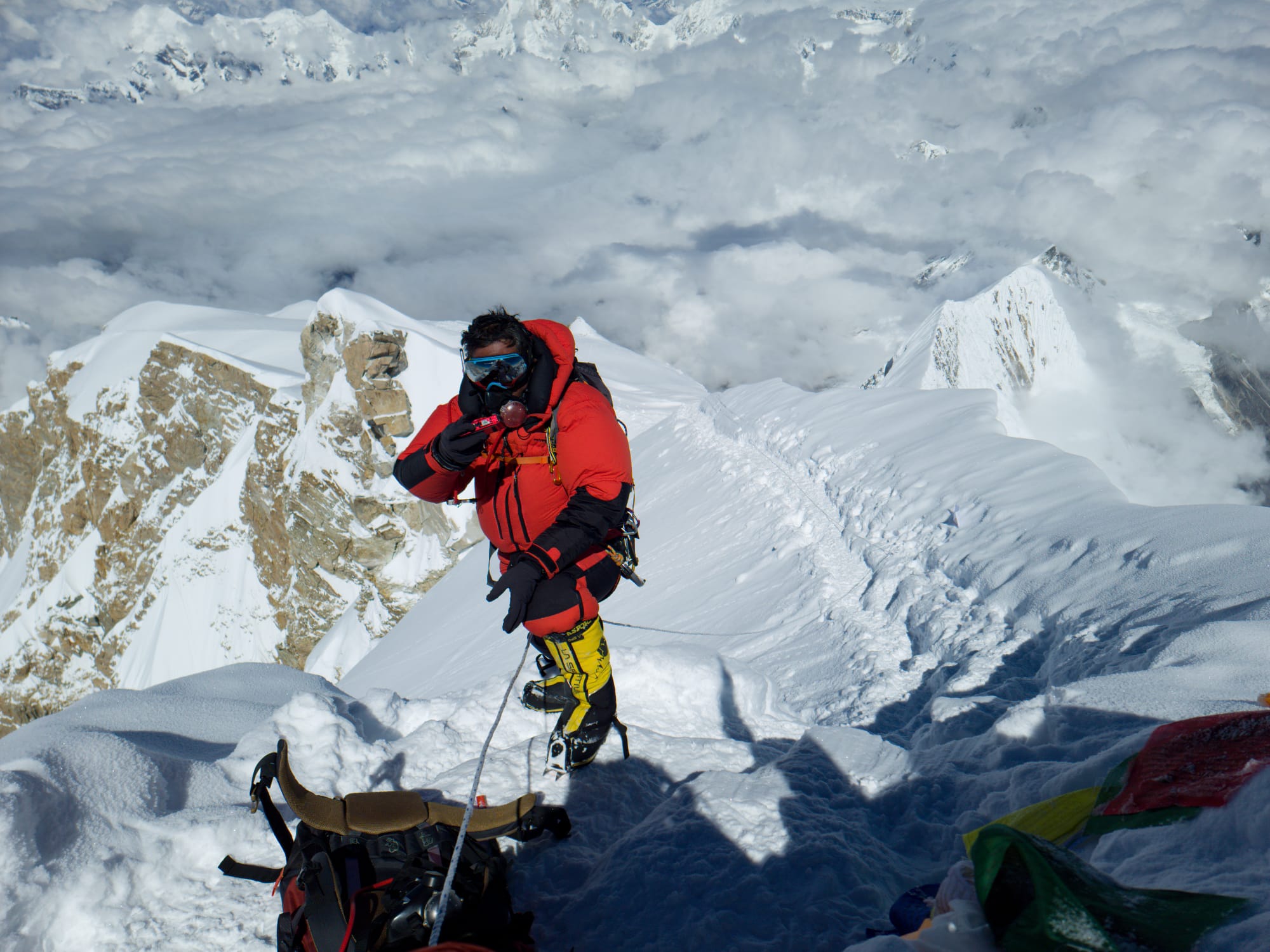 manalsu climbing in ideal month of autumn
