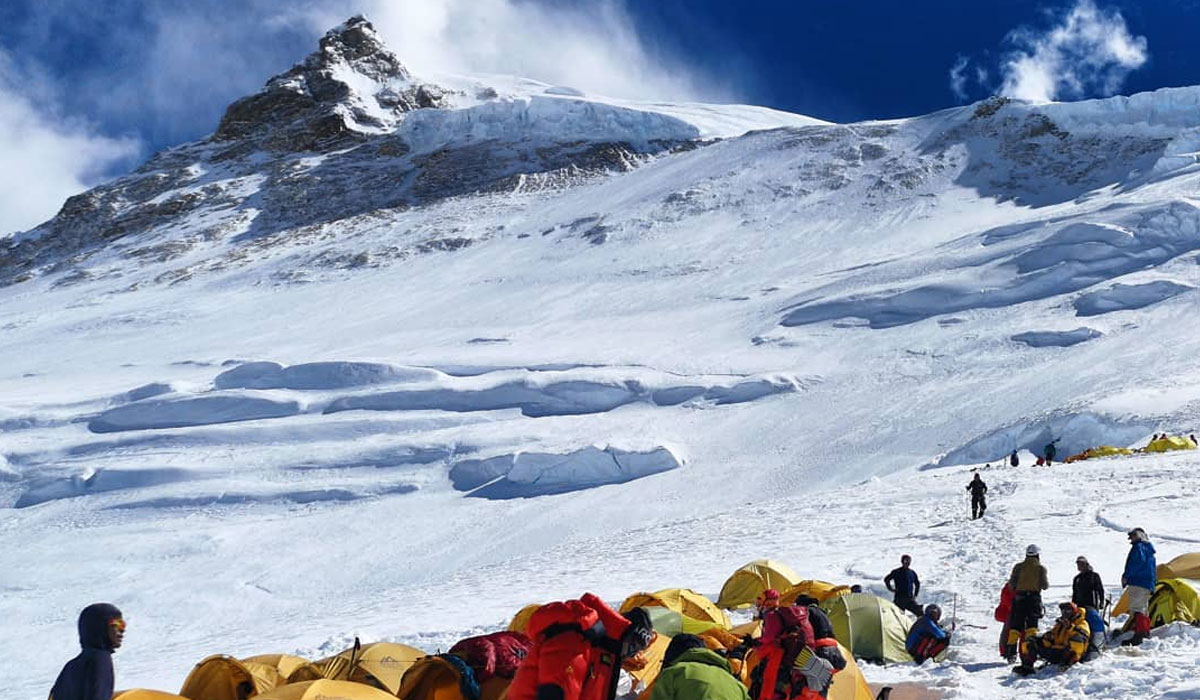 Manaslu expedition map