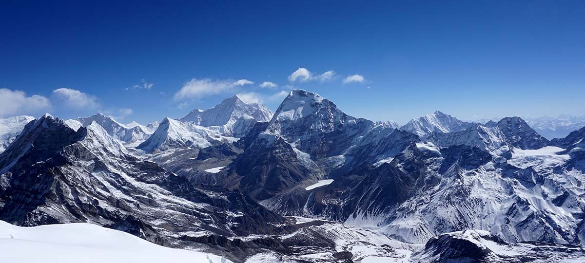Mera peak climbing adventure in spring of april 
