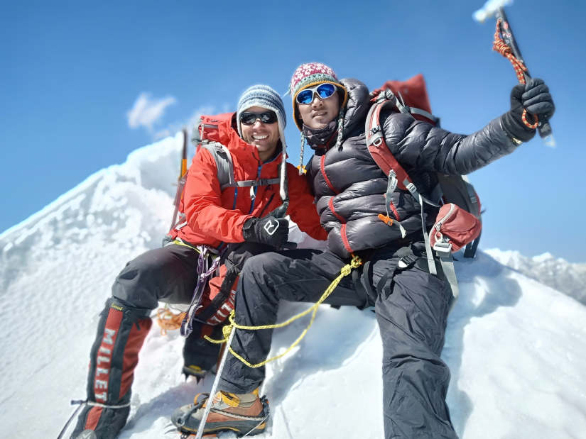kyajo ri peak climbing