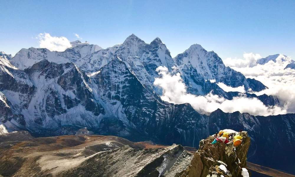 ama dablam in spring