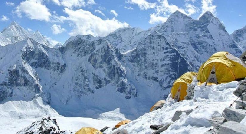 Ama dablam peak climbing 