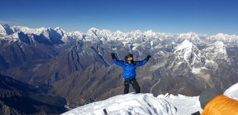 ama dablam base camp's altitude 