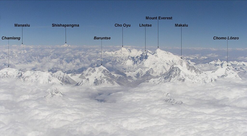 8 mountains tallest in nepal