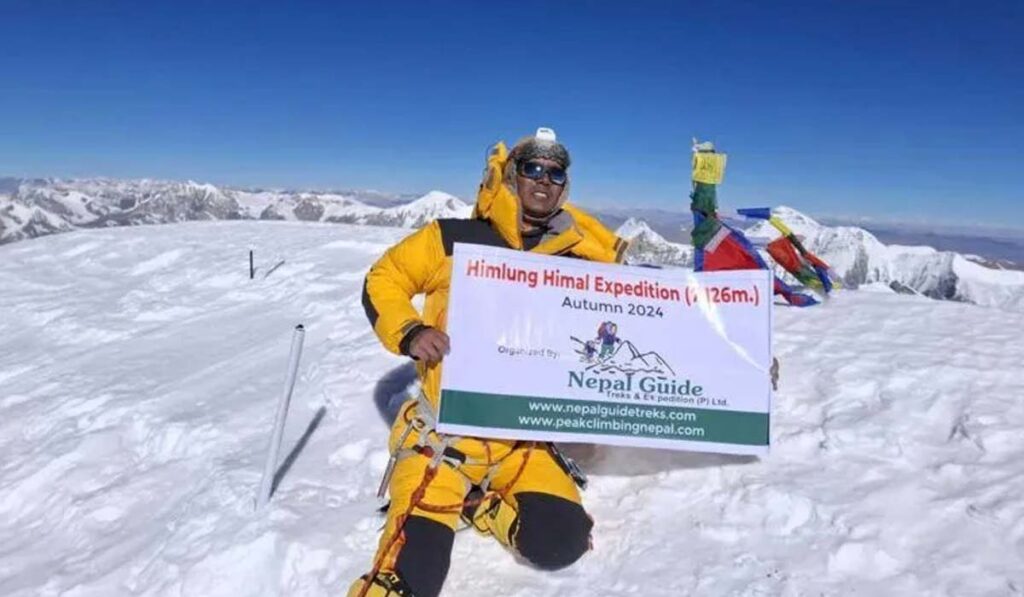 Himlung expedition in autumn