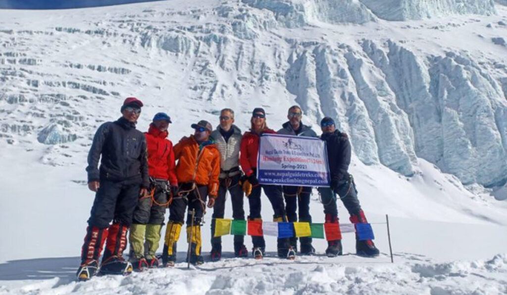 Himlung himal expedition with peak climbing nepal