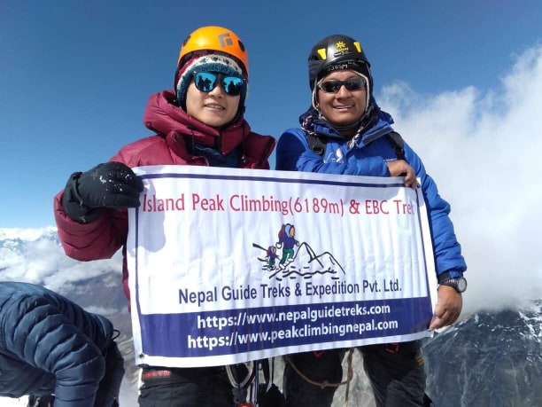 island peak climbing total duration