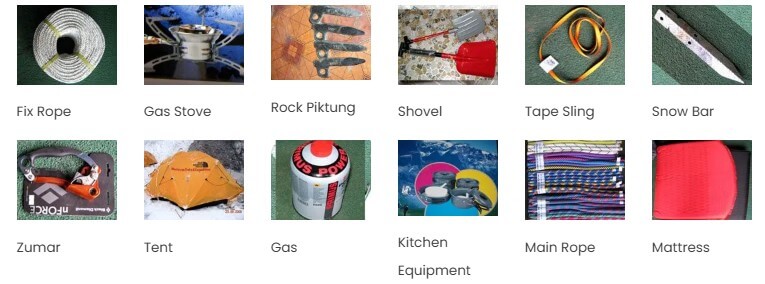 Packing list for island peak climbing  