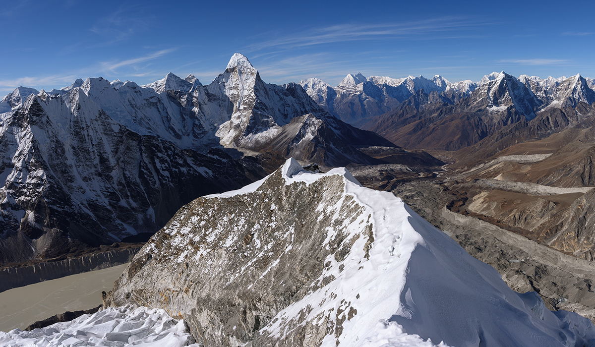 island peak october climb 