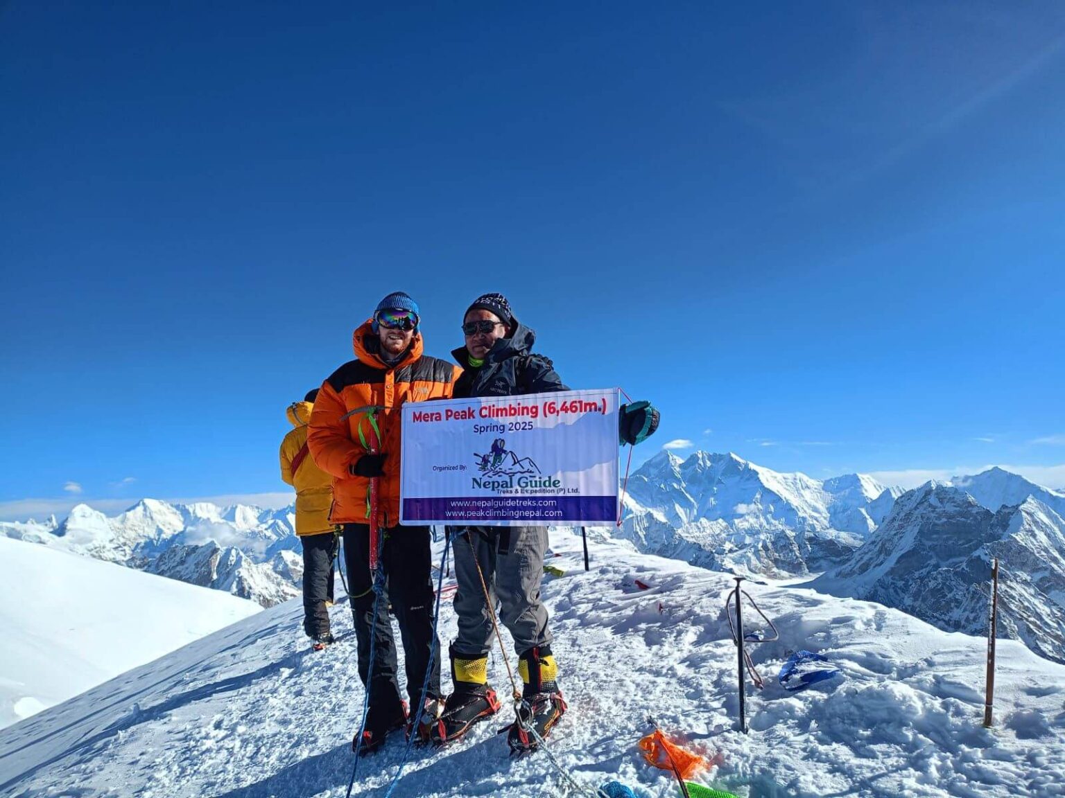 mera peak with peakclimbing guest