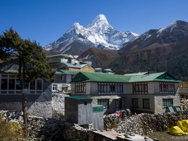 Pangboche To Ama Dablam Base Camp