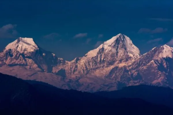 Jugal Himal Gyalzen Peak Climbing evening view