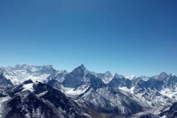Kwangde Peak Climbing with  mount view from top